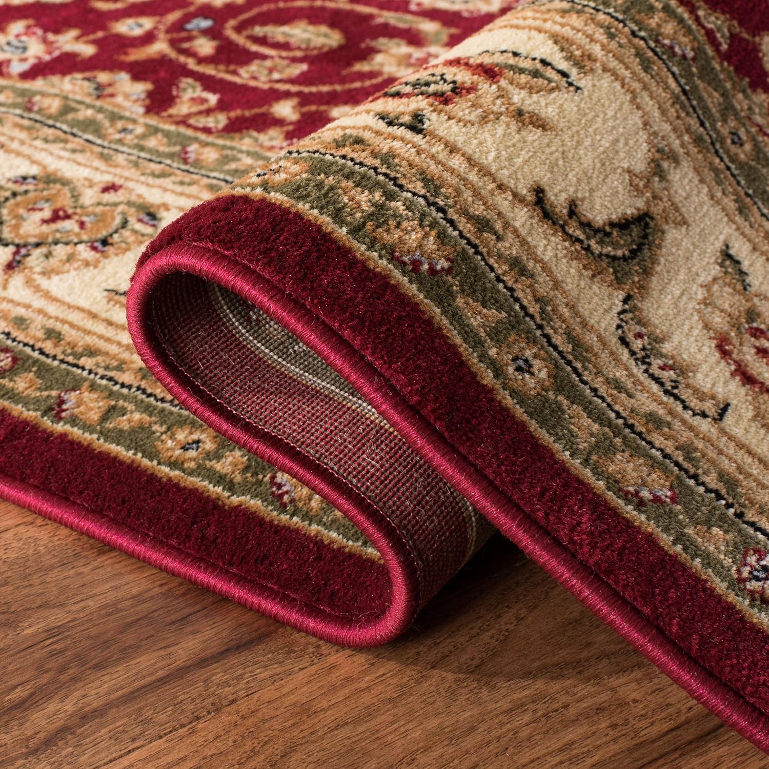 Safavieh Colección Lyndhurst LNH312A Alfombra tradicional oriental, color rojo...