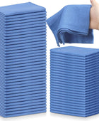 100 toallas quirúrgicas azules a granel de 24 x 17 pulgadas, toallas de algodón