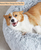 WNPETHOME - Cama calmante para perros y gatos, anti-ansiedad, de piel...