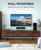 Saiyin Barras de sonido para TV con subwoofer, barra de sonido pequeña de bajo...