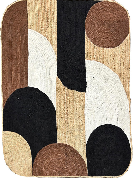 Collection Runner Rug - Alfombra de pasillo de yute trenzada a mano de 3 x 10...