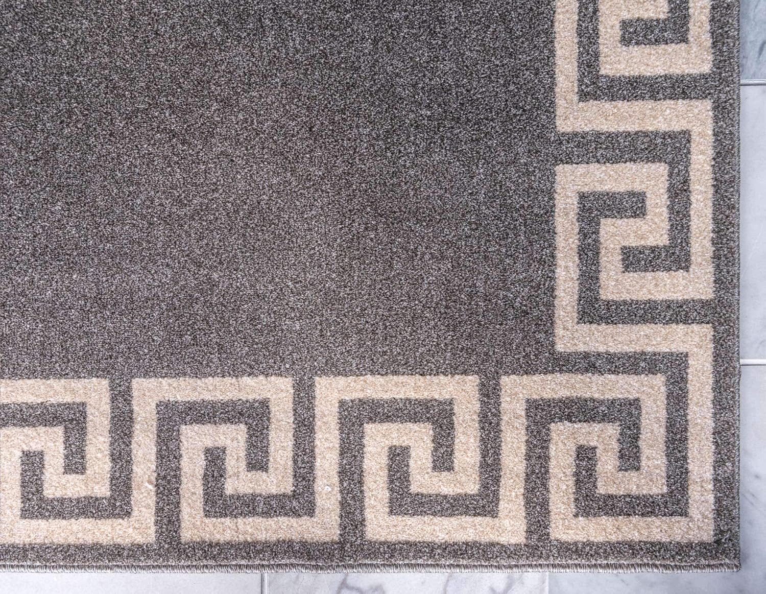 Unique Loom Athens Collection - Alfombra clásica geométrica moderna con diseño...