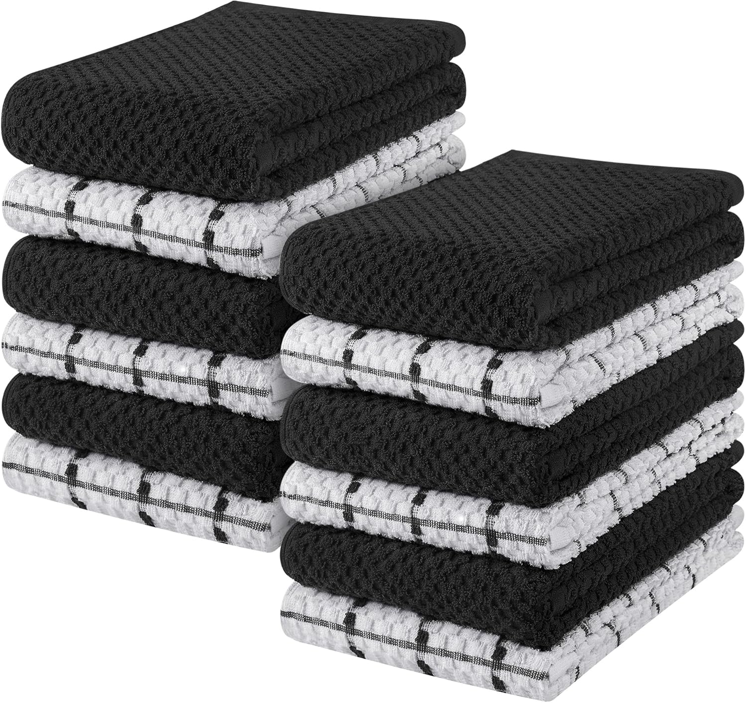 Toallas de cocina Utopia Toallas plato, Super absorbentes tela de rizo, 100%...