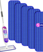 Almohadillas de microfibra compatibles con Swiffer PowerMop, paquete de 5...