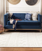 SAFAVIEH Vermont Collection VRM211A - Alfombra cuadrada de 7 pies hecha a mano...