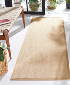 Safavieh Natural Fiber Collection NF141A tapete de sisal color maíz y negro con...