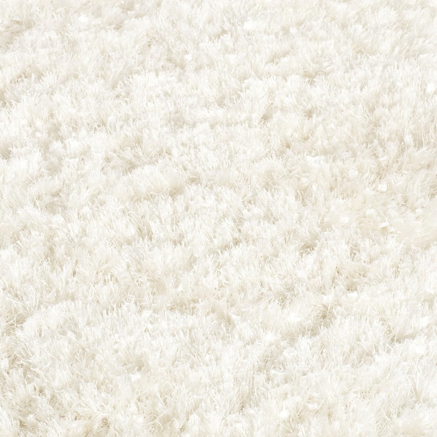 SAFAVIEH Malibu Shag Collection - Alfombra de área de 5 x 8 pies, color blanco,...