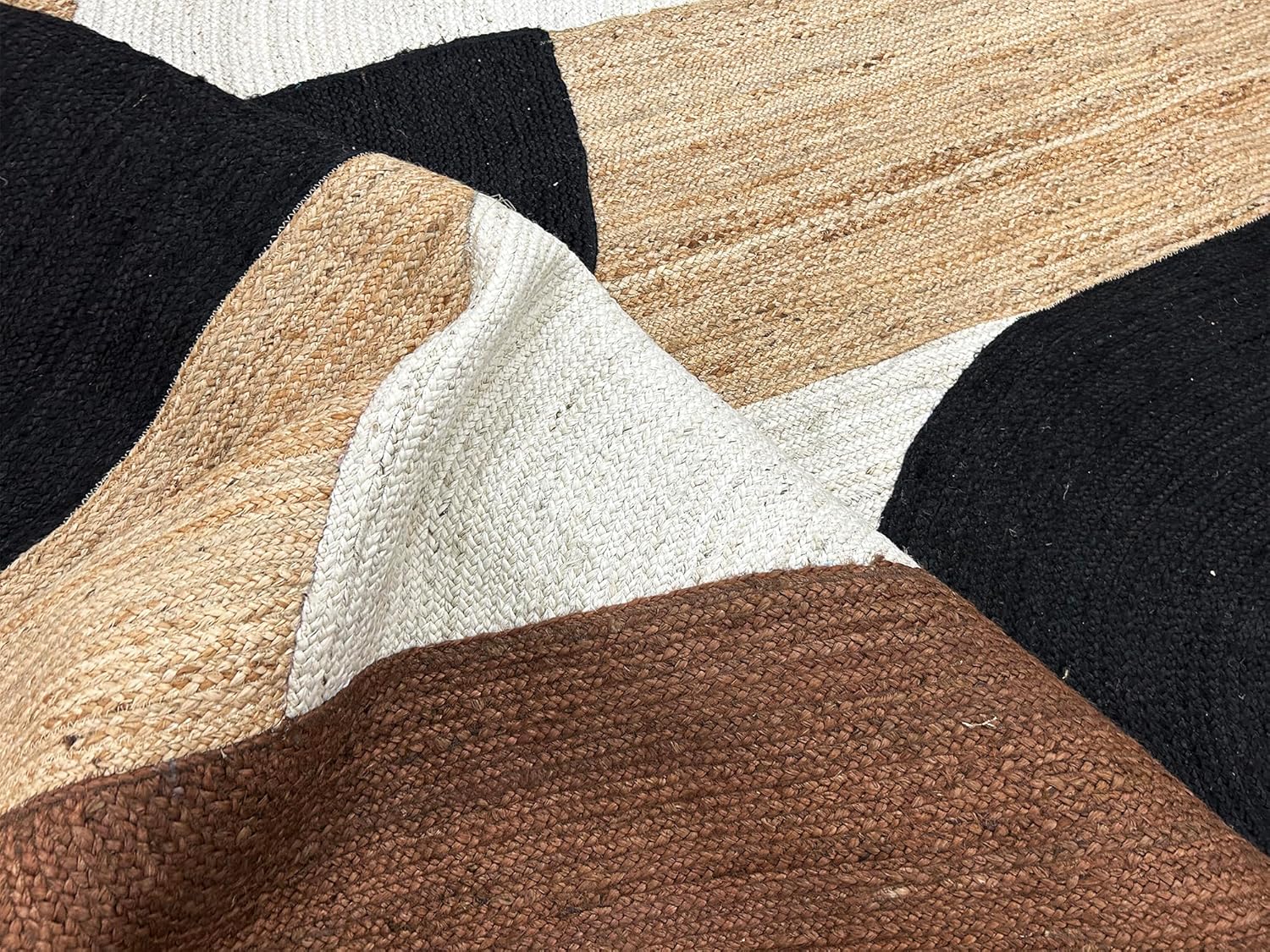 Collection Runner Rug - Alfombra de pasillo de yute trenzada a mano de 3 x 10...