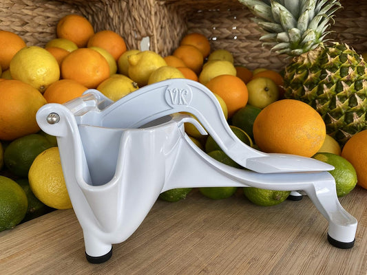 Exprimidor manual - La prensa original de Vintage Kitchen. Exprimidor...