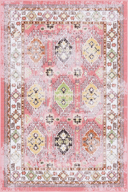 Aarhus Collection Alfombra de área Southwestern (5' 1" x 7' 10" rectangular,