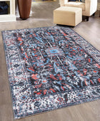 Unique Loom Mangata Collection - Alfombra de área Mahtaab (rectangular 5 pies...