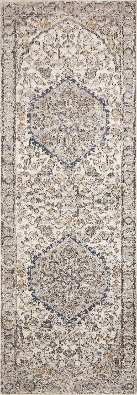 Loloi II Teagan - Tapete de área, 41.72 x 41.72 cm (1 pies - 6 pulgadas x 1...