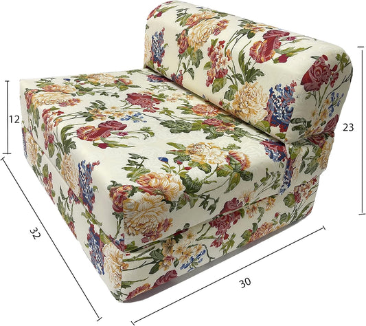 D&D Futon Furniture Cama plegable de espuma, sofá cama portátil de estudio para...