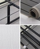 Somier y base de colchón plegables de Sleep Master, Acero