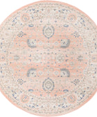 Unique Loom Whitney Collection - Alfombra tradicional con borde (7 pies x 7...