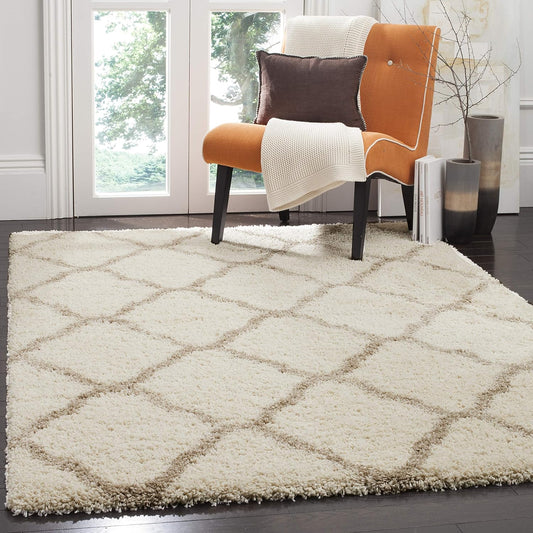 SAFAVIEH Hudson Shag Collection - Alfombra de área de 6 x 9 pies, diseño de...
