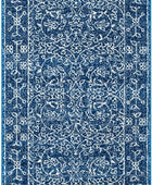 nuLOOM Alfombra vintage Waddell de pasillo, 2 pies 6 pulgadas x 6 pies, azul...