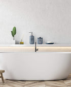 Juego de accesorios de baño azul marino de alta calidad. Decoración de baño...