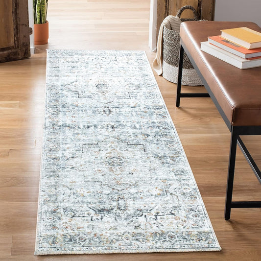 Bloom Rugs - Tapete Caria lavable, antideslizante, para sala de estar,...