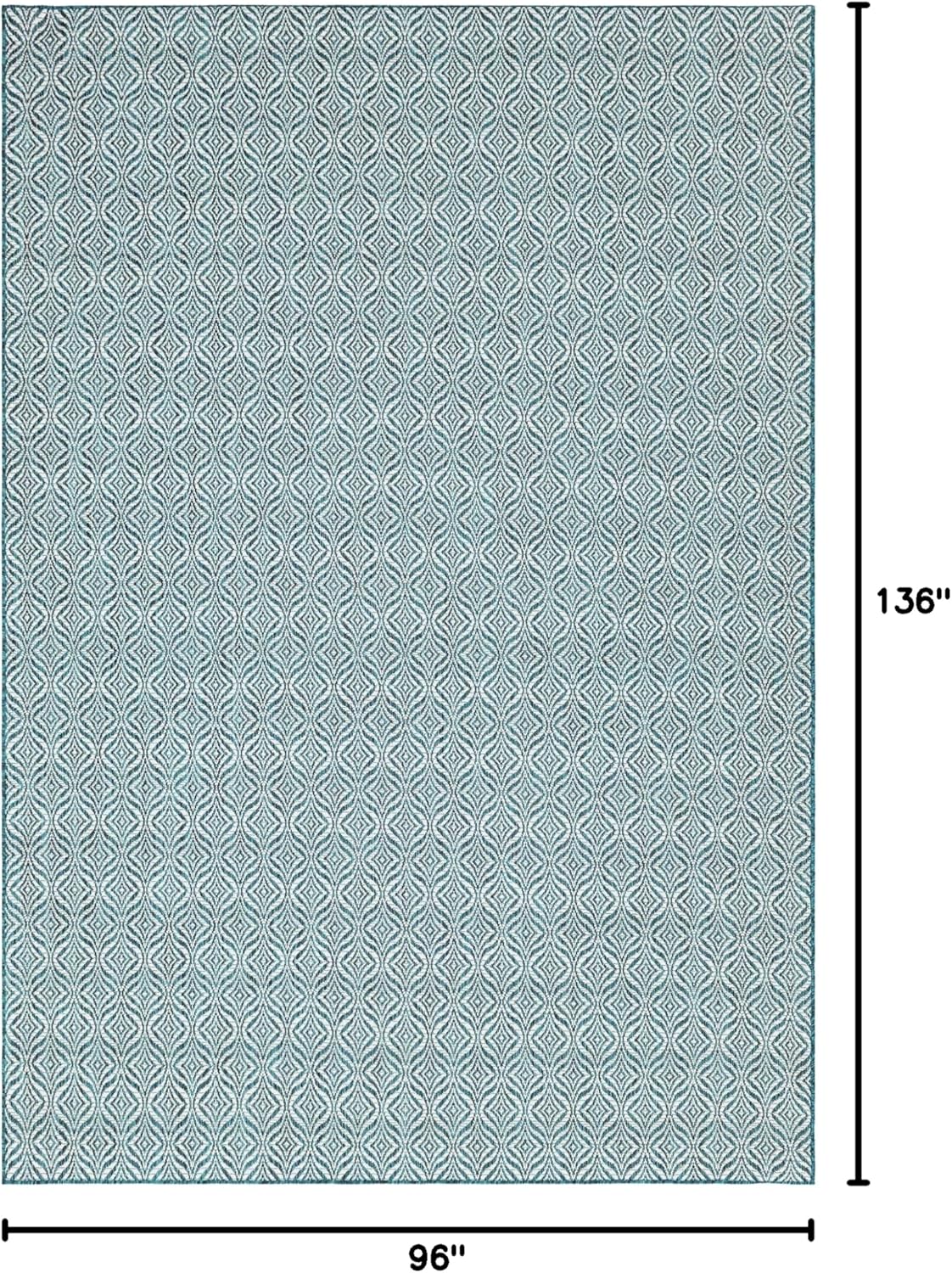 Unique Loom Outdoor Trellis Collection - Alfombra decorativa con diseño de...