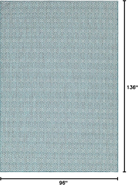 Unique Loom Outdoor Trellis Collection - Alfombra decorativa con diseño de...