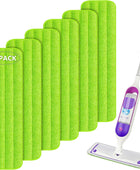 Paquete de 6 almohadillas reutilizables para trapeador Swiffer PowerMop,...