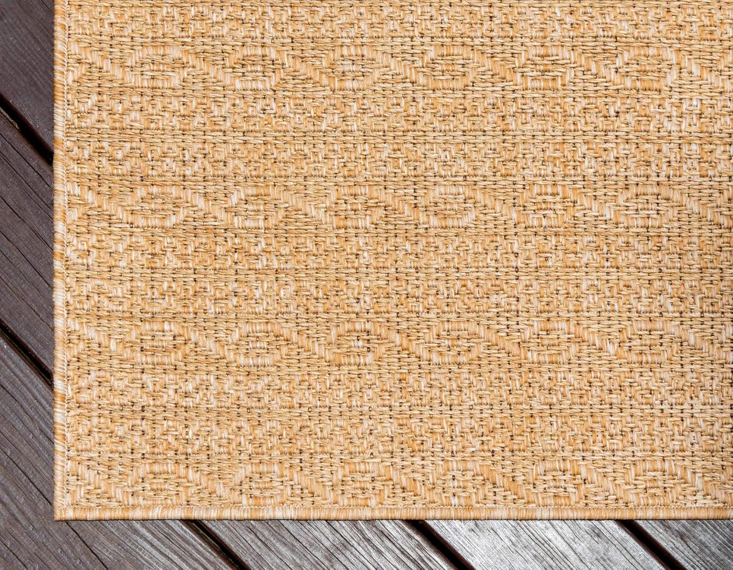 Unique Loom - Alfombra colección de círculos abstractos, de transición para...