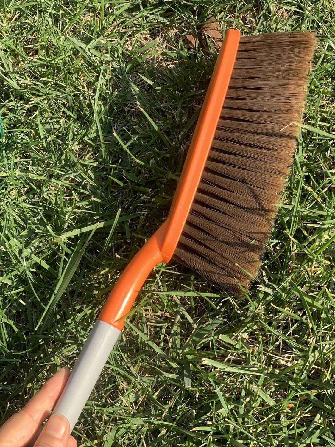 Paquete de 3 cepillos de escoba de mano de 15 pulgadas, cepillo de limpieza de