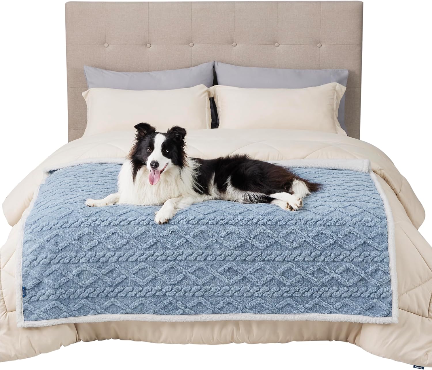 Bedsure Mantas impermeables para perros grandes  Manta para mascotas para...