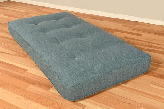 Litera bohemia de 8 pulgadas, cama de día, cama nido, colchón de primavera de