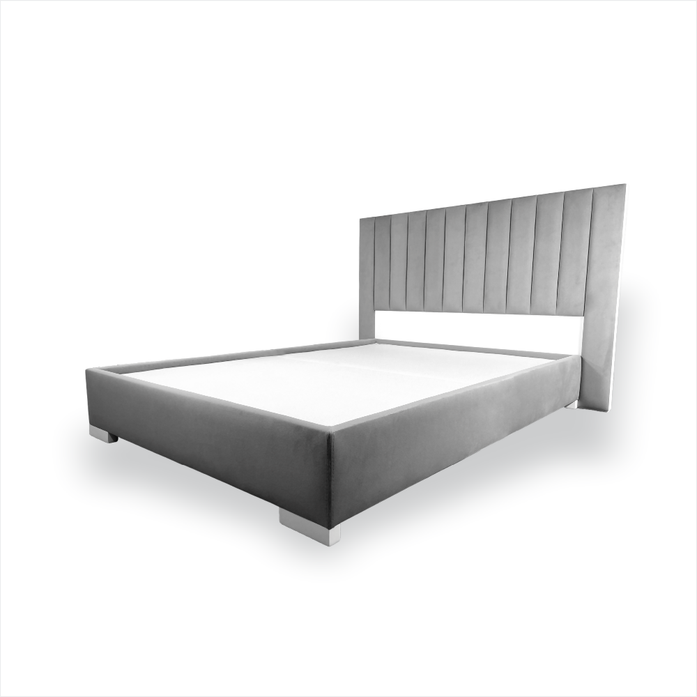 Cama Tapizada Klavier elaborada en madera