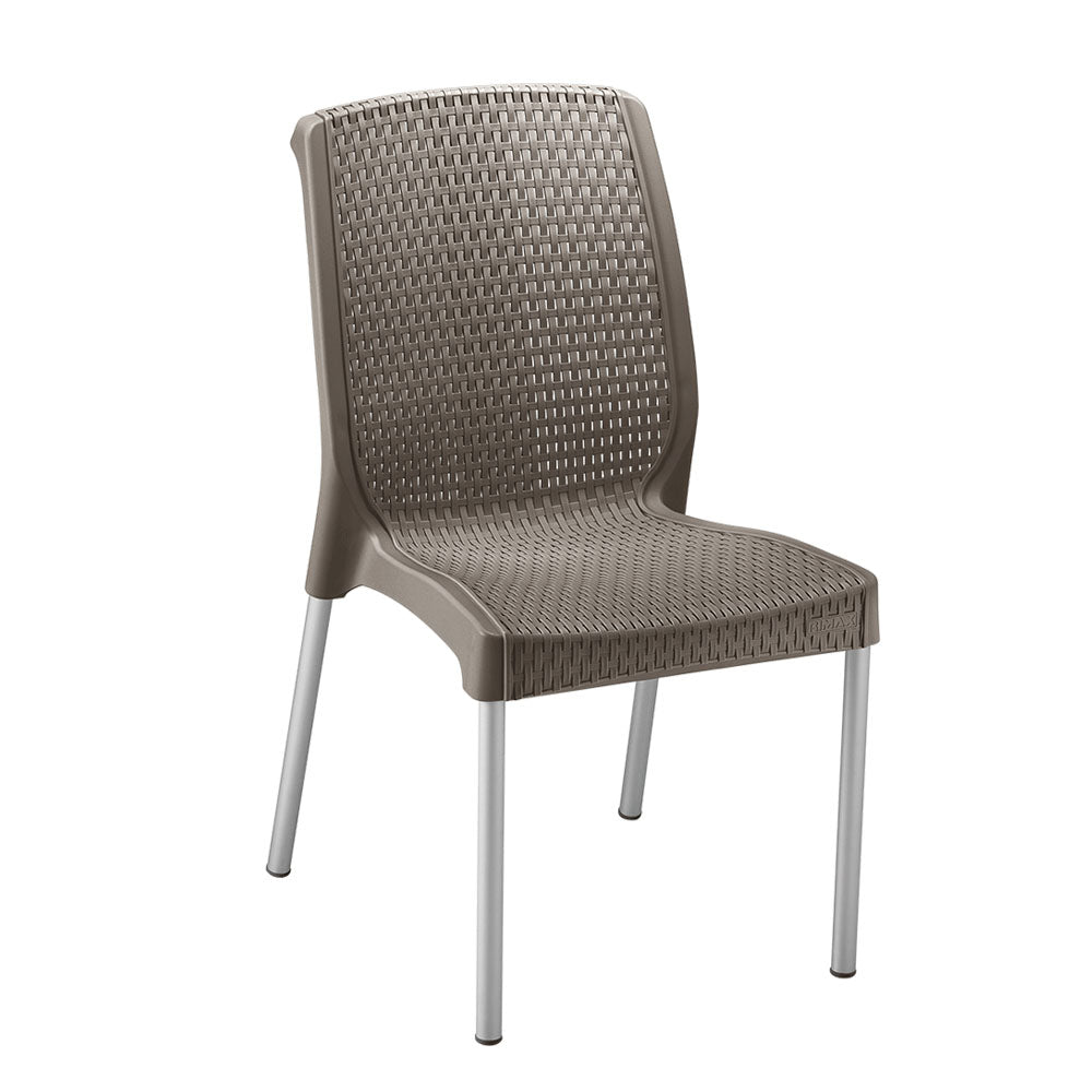 Silla Apariencia Shia sin Brazos Mocca