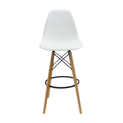 Butaco Eames Tipo Bar - Blanca