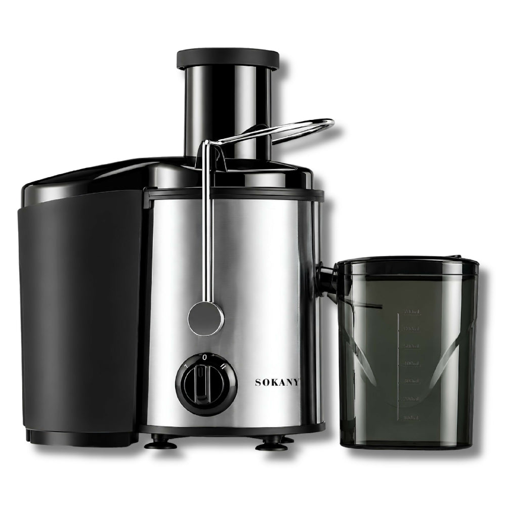 Extractor De Jugos Eléctrico Sokany De Alta Potencia Y Acero Inoxidable