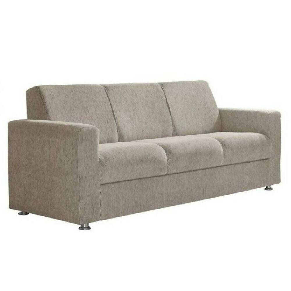 Sofá Calixto 3 puestos Beige tela 200x80x75