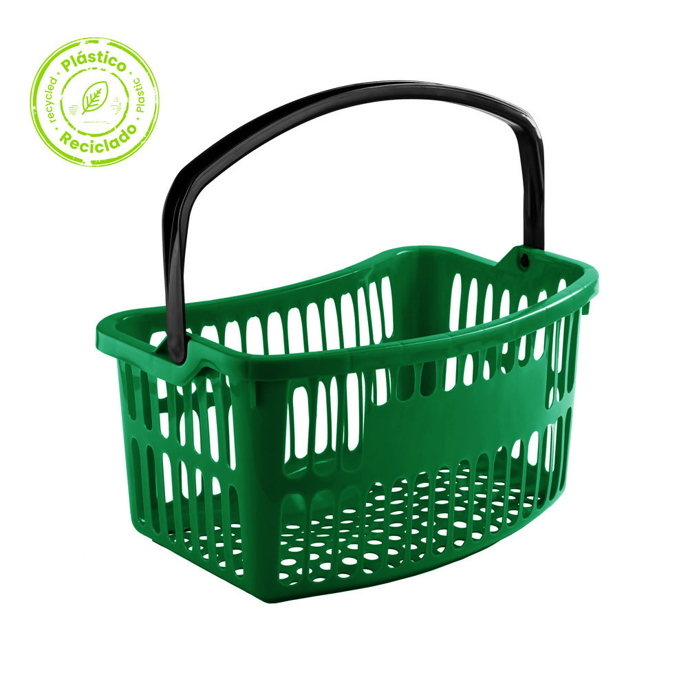 Canasta Ergonomica Institucional Verde MR