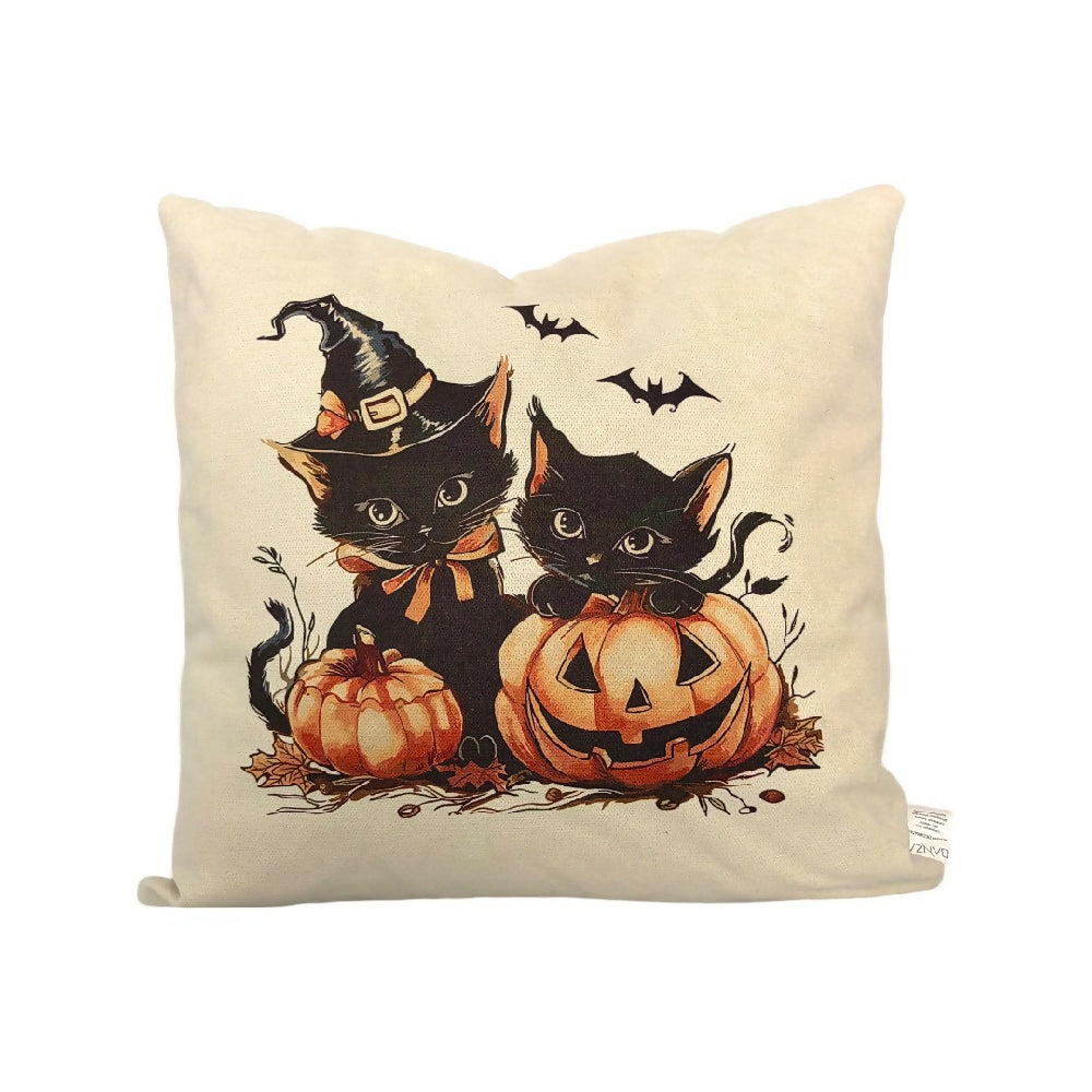 Cojin Hallowen Gatos