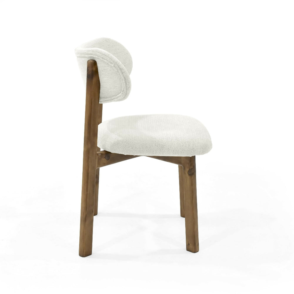 Silla de Comedor Saudi 58x50x82 cm Tela Mix
