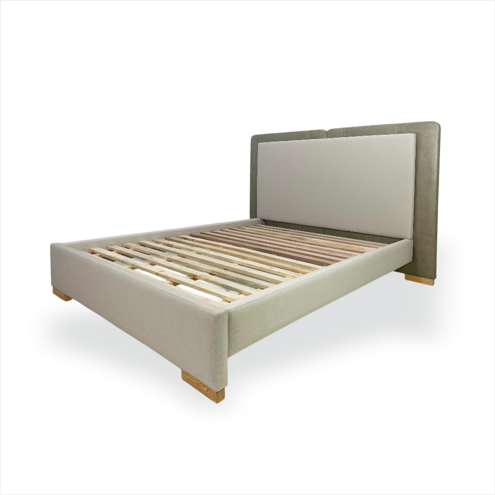 Cama Tapizada Loft elaborada en madera