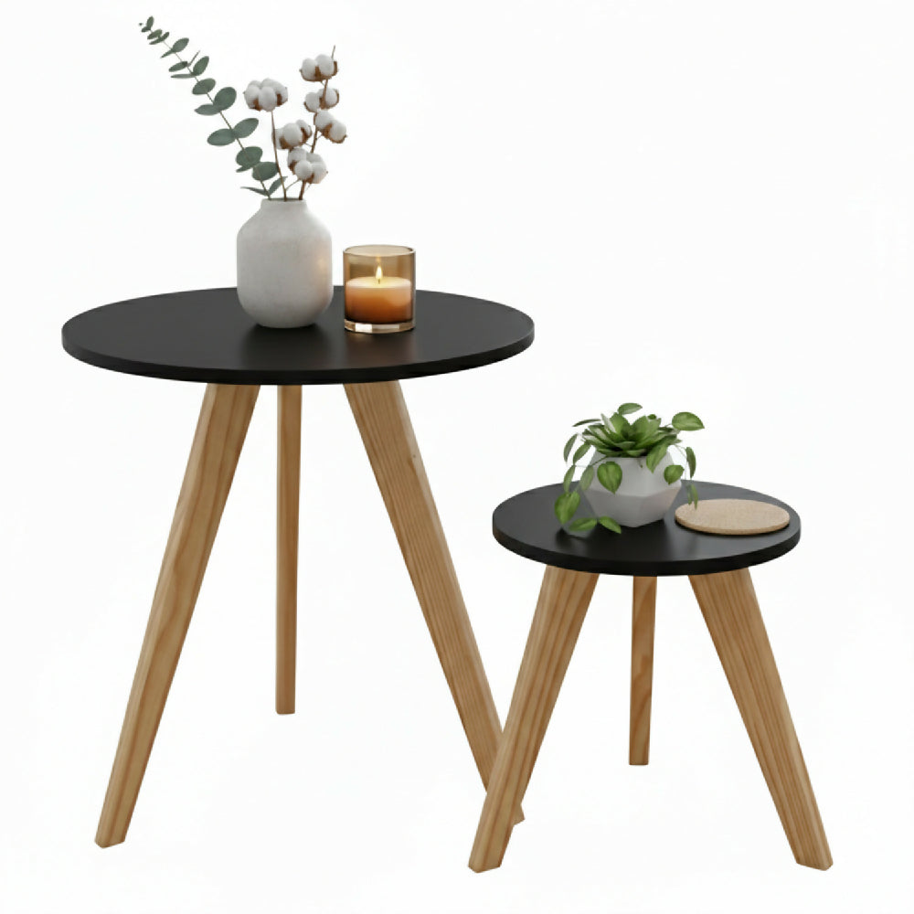 Mesa Auxiliar Nórdica Etna - Set X 2 - Grande & Pequeña
