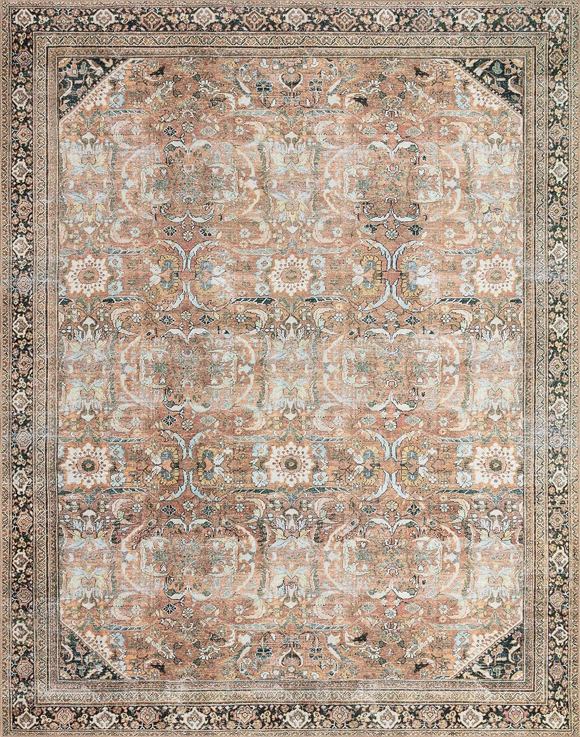 Loloi II colección Wynter WYN-02 - Alfombra de área tradicional de 8 pies 6...
