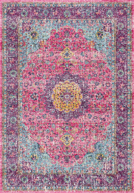 nuLOOM Verona - Alfombra de corredor, estilo persa envejecida, de 2 pies y 8...