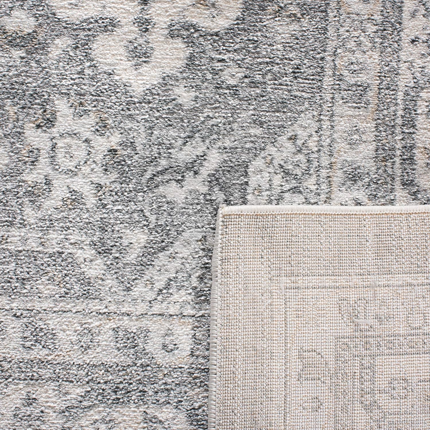 SAFAVIEH Isabella Collection - Alfombra extragrande de 11 x 15 pies, color gris...