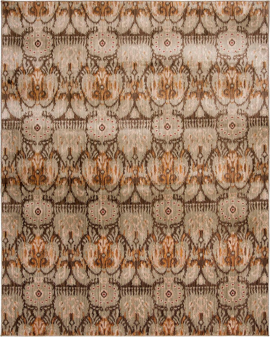 SAFAVIEH Infinity Collection INF553F - Alfombra de área de 8 x 10 pies, verde y...
