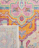 SAFAVIEH Crystal Collection CRS501B - Alfombra de 4 pies x 6 pies, color azul...