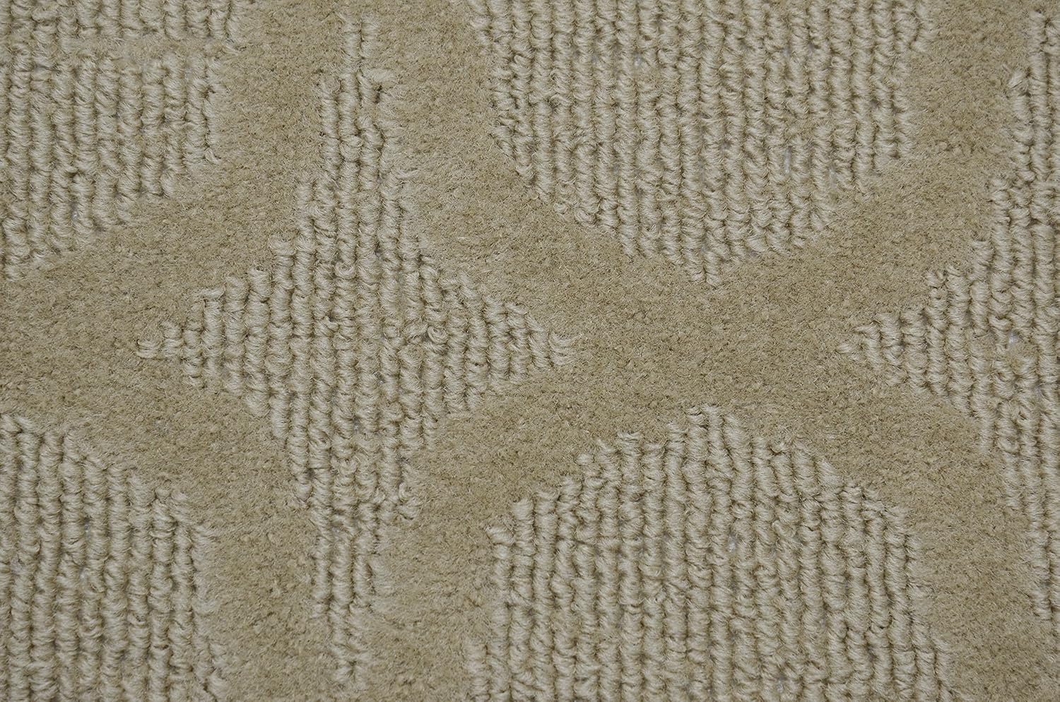Garland Rug Sparta - Alfombra antideslizante de polipropileno marrón enrejado,...