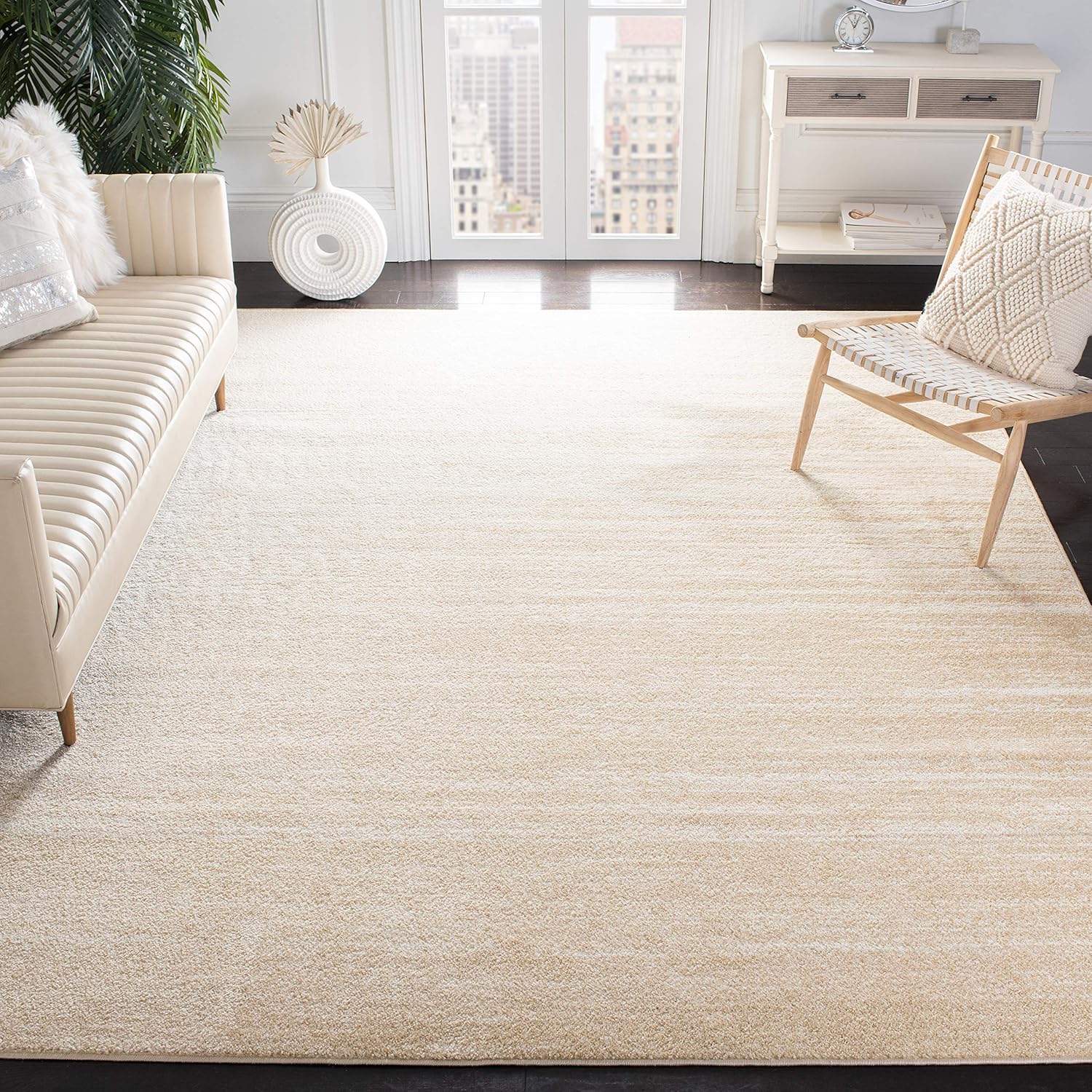 SAFAVIEH - Alfombra con diseño degradado, no desprende pelo, de fácil cuidado,...