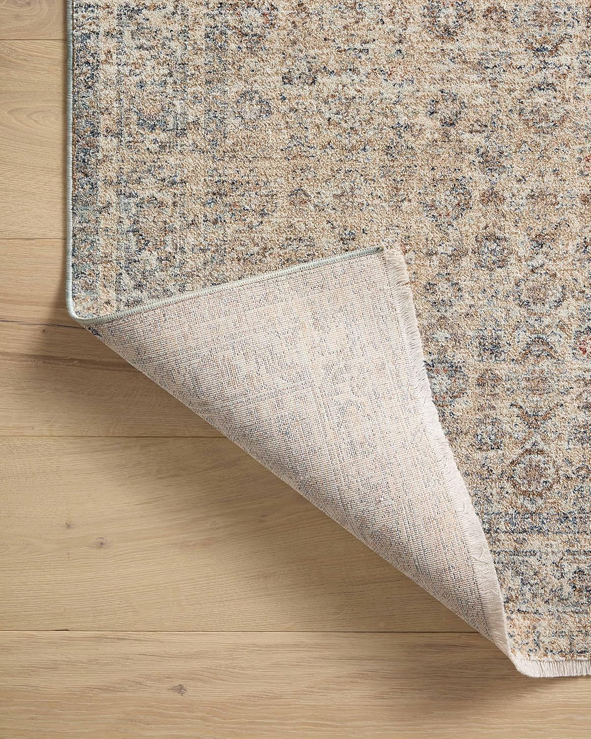 Loloi Angela Rose Blake Collection BLA-04 BeigeDenim 5'-3" x 7'-6", 0.25...