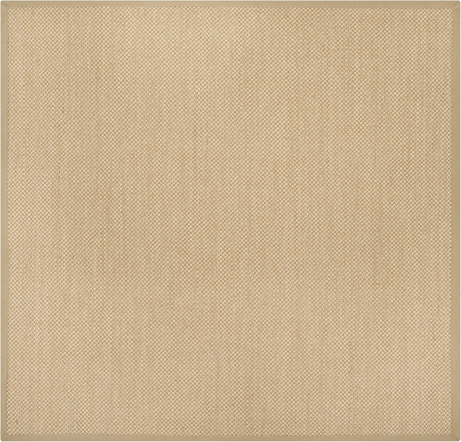Safavieh Natural Fiber Collection NF141A tapete de sisal color maíz y negro con...