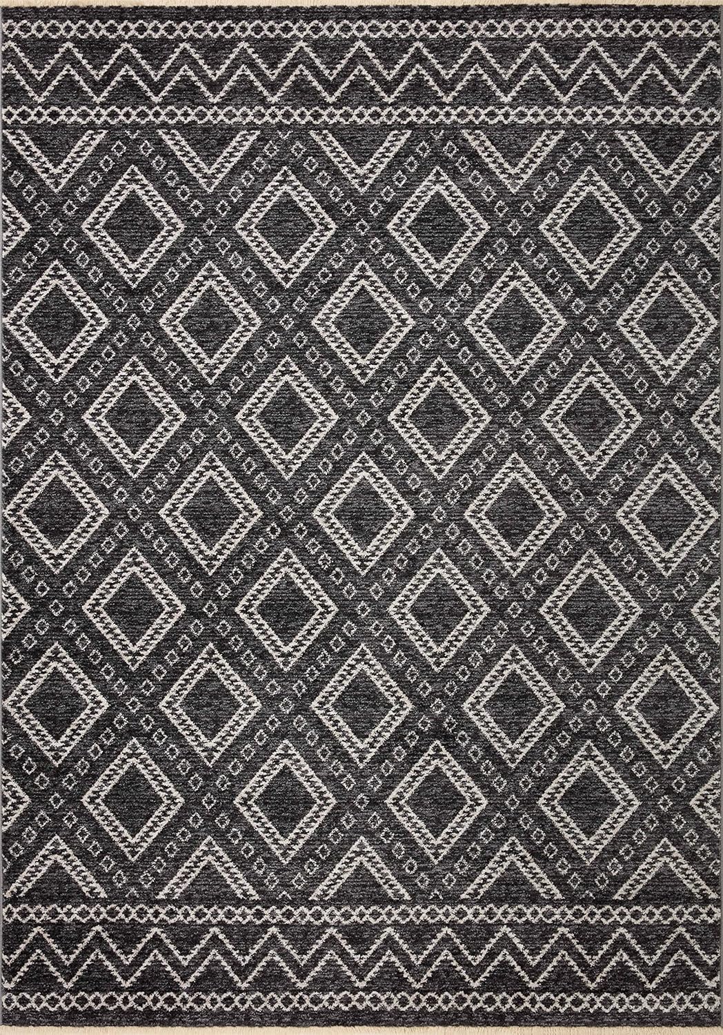 Vance Collection VAN-05 Alfombra de área gris paloma de 7 pies y 10 pulgadas x